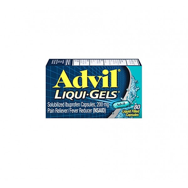 Advil Liqui-gels 200mg 80 Capsulas