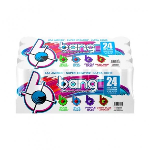 Bang Energy Variety Pack 16oz 24 Unidades
