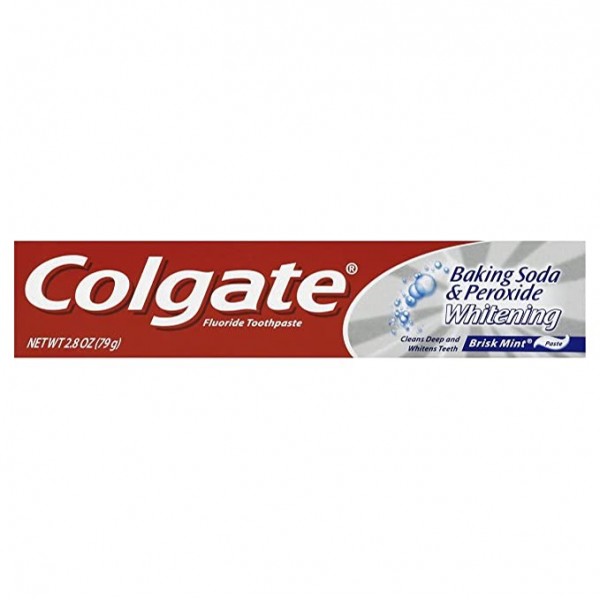 Colgate Baking Soda & Peroxide 70gr 4x6 Unid