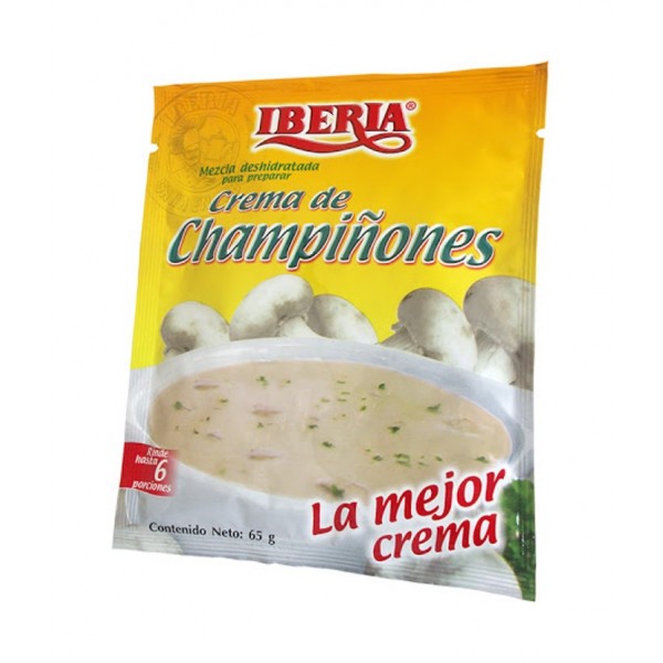 Crema De Champiñones Iberia (1 X 6 X 8 X 65 g)