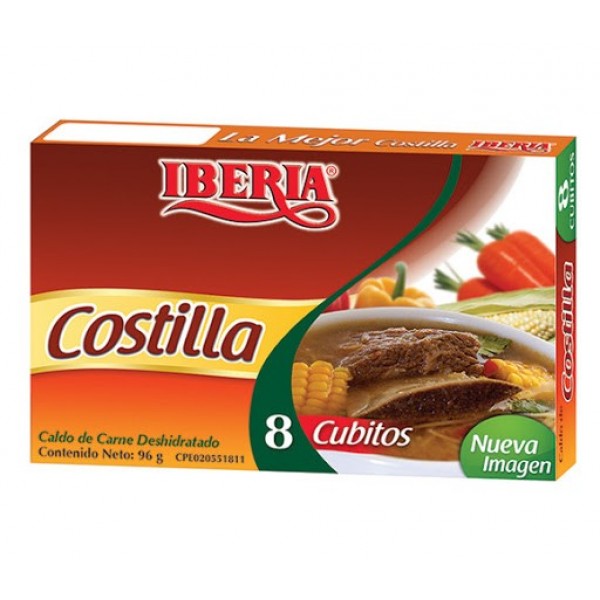 Cubito De Costilla Iberia (1 X 30 X 8 X 96 g)