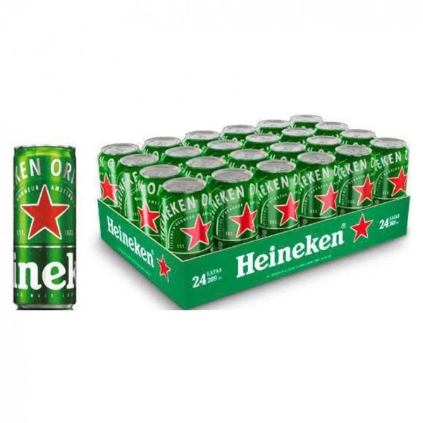 Heineken Lata 269ml 24 Unid