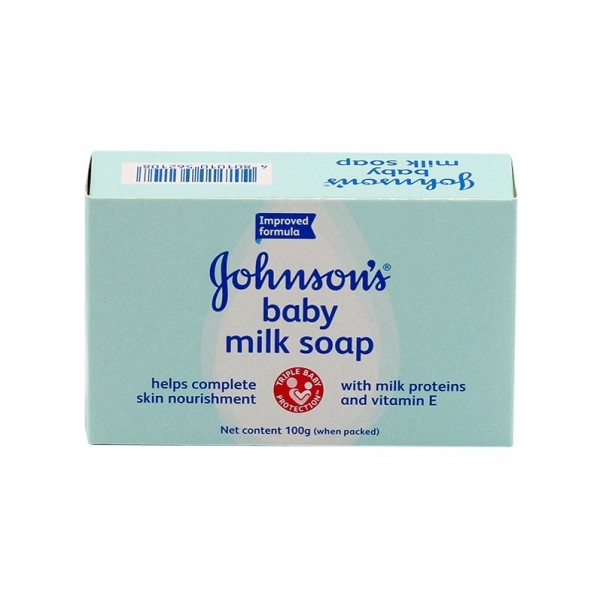 Jhonson Baby Soap Milk 100gr 32x3 96unid