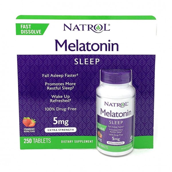 Malatonina Sleep Natrol De 5 Mg 250 Tabletas