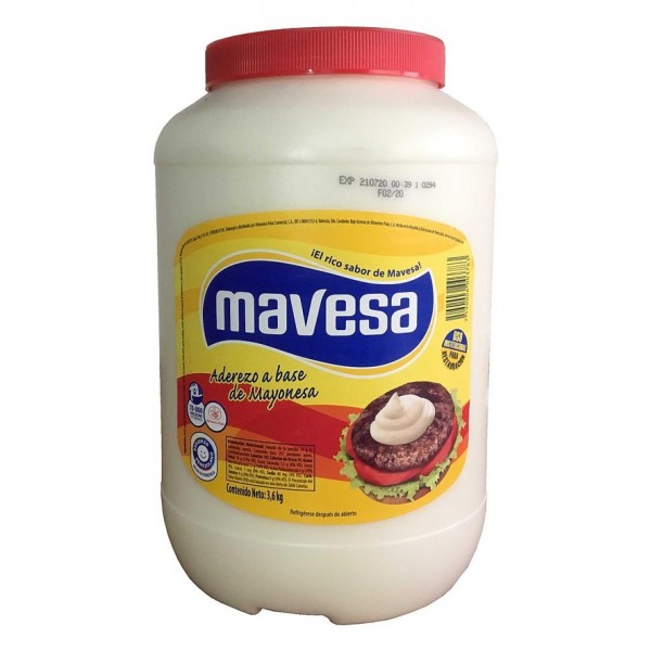 Mavesa aderezo mayonesa 3.6kg 
