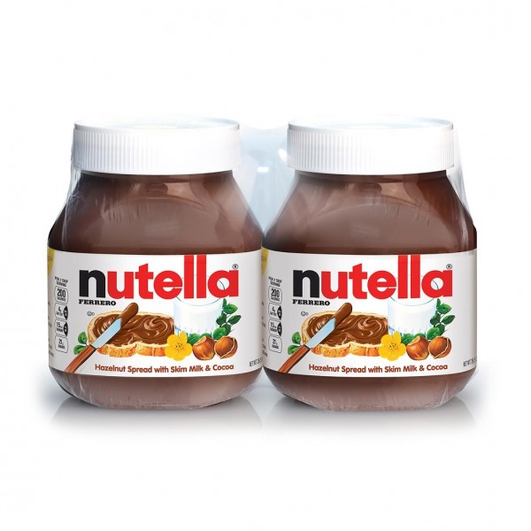 Nutella Twin Pack 750gr 2 Unid