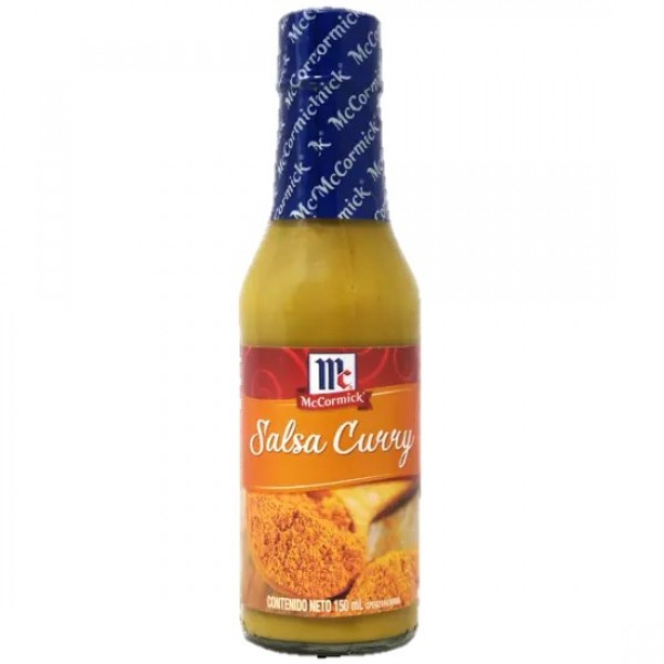 Salsa Curry McCormick (24ud - 150ML)