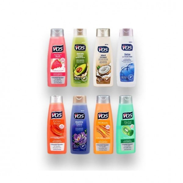 Shampoo V05 Varios Olore 370ml (caja De 6 Unidades)