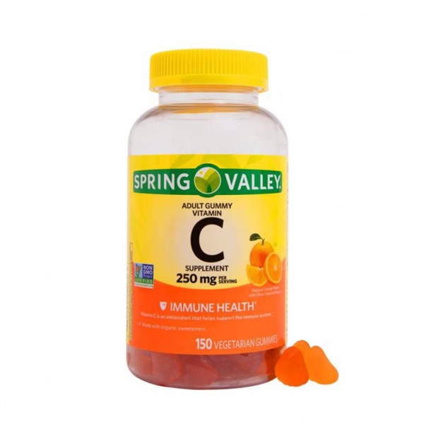 Spring Valley Adult Gummy Vitamin C 250mg 150gummies