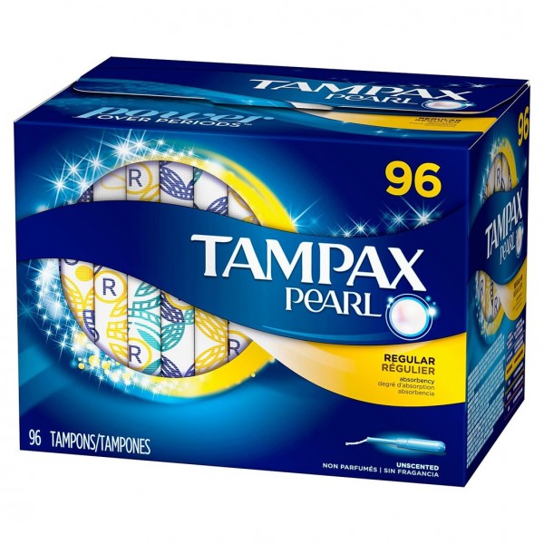 Tampax Pearl Regular 96 Tampons