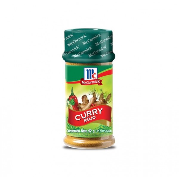 Curry Rojo McCormick (6ud - 92GR)
