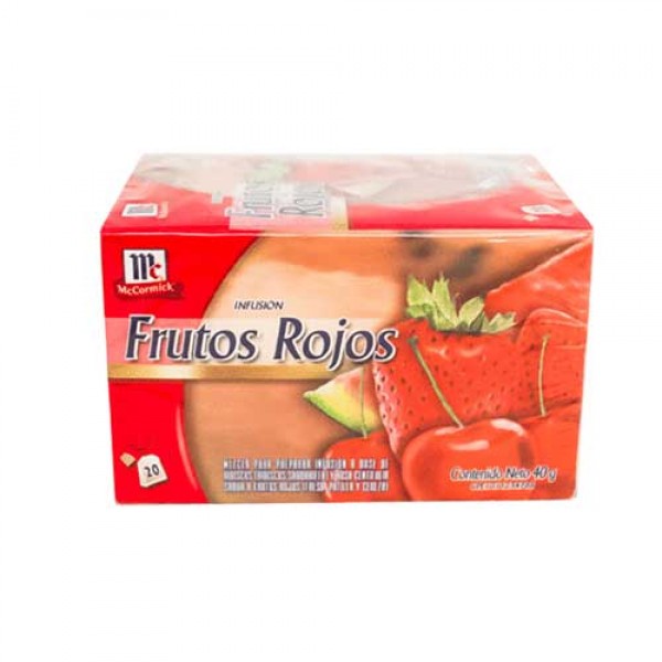 Infusión Frutos Frutos Rojos McCormick (12caj. - 20Bols.)