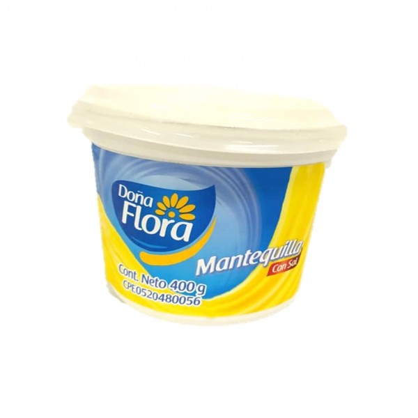 Mantequilla c/sal  400 gr (24Pza. - 0,5KG)