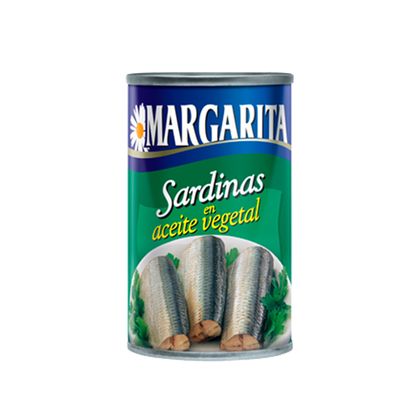 Margarita sardina aceite 170gr
